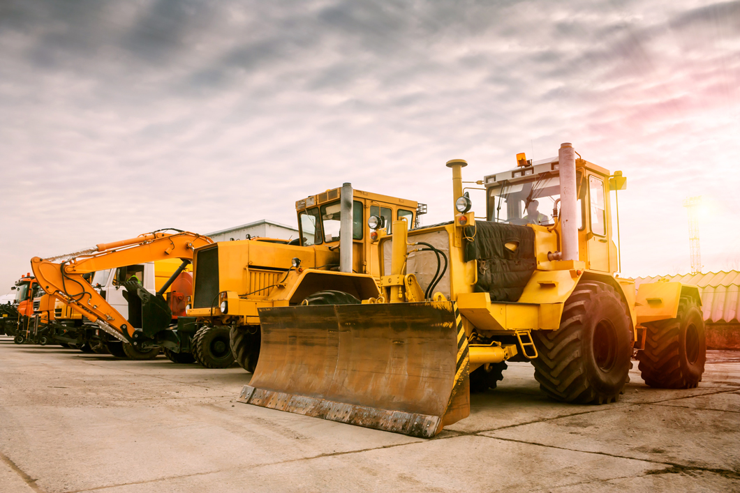Baumaschine als Einsatzbereich für das FET-System